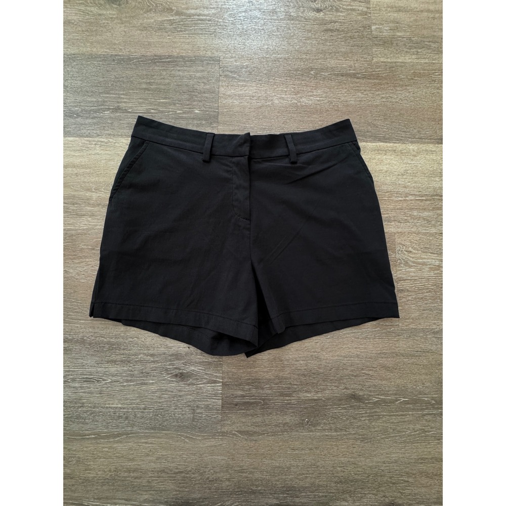 Southern Tide Womens Performance Golf Shorts Black Size 8 Stretch Skipjack Logo